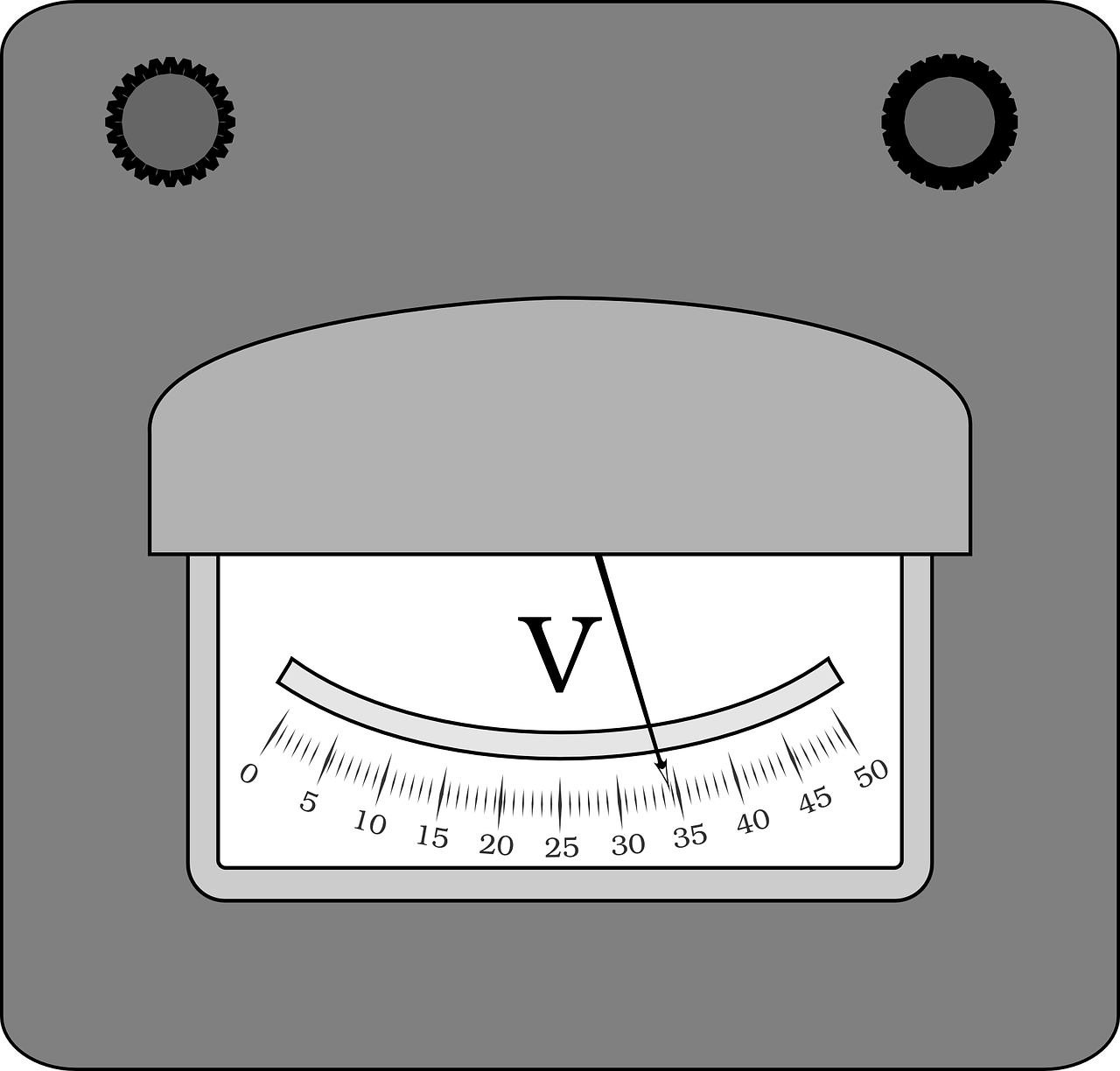 Woltomierz magnetoelektryczny, woltomierz elektromagnetyczny